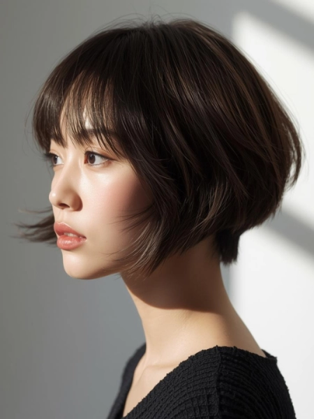 ショートレイヤーカット