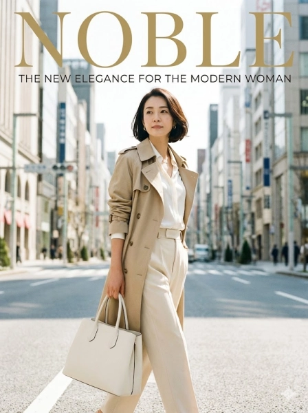 雑誌「NOBLE」1月号『働く私の「指先」改革』特集にて、南青山店が紹介されました