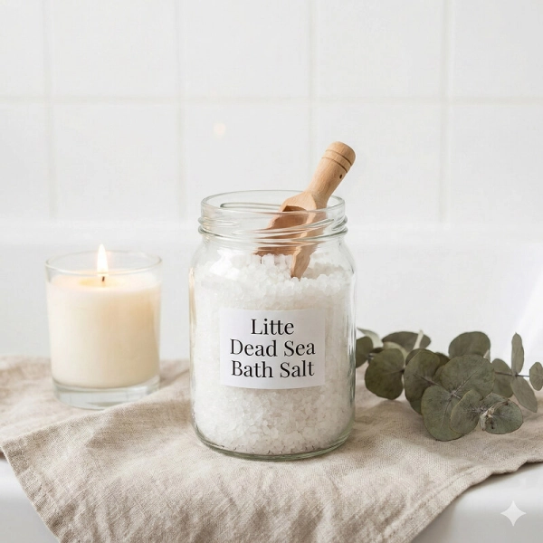 ミネラル豊富な死海の塩バスソルト「月の満ち欠けバスタイム」